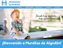 Tablet Screenshot of murallasdealgodon.org